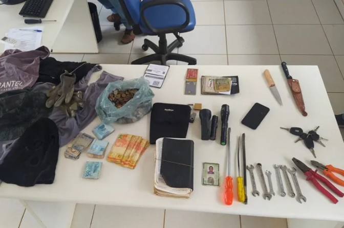 Acusado de arrombamentos e furtos em 17 cidades do sudoeste baiano é preso em Caetité