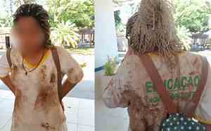 Menina de 12 anos é pisoteada e chamada de 'macaca' em escola, denuncia mãe