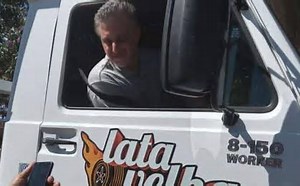 Luciano Huck grava famoso quadro 'Lata Velha' em Jacaraci