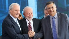 ‘Queremos construir parcerias para combater o crime organizado’, diz Lula na posse do ministro Lewandowski