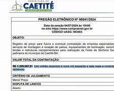 Caetité poderá gastar acima de um milhão e duzentos mil reais somente na infraestrutura para a Festa de Santana de 2024
