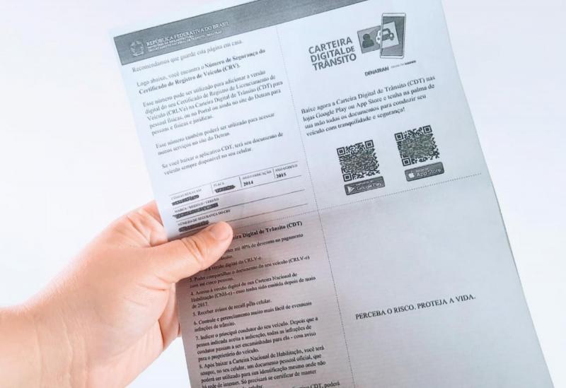 Detran-BA anuncia novo documento eletrônico que unifica licenciamento e certificado de registro do veículo