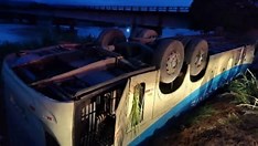 Acidente com ônibus no Sudoeste baiano deixa cinco mortos 