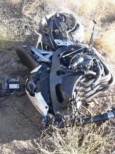 Tragédia! Uma vítima fatal e uma pessoa em estado grave após acidente de moto em alta velocidade