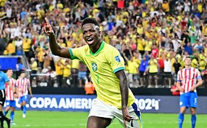 Copa América: Brasil goleia o Paraguai por 4 a 1 em Las Vegas