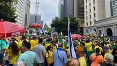 Pesquisa mostra perfil dos apoiadores de Bolsonaro em ato na Av. Paulista